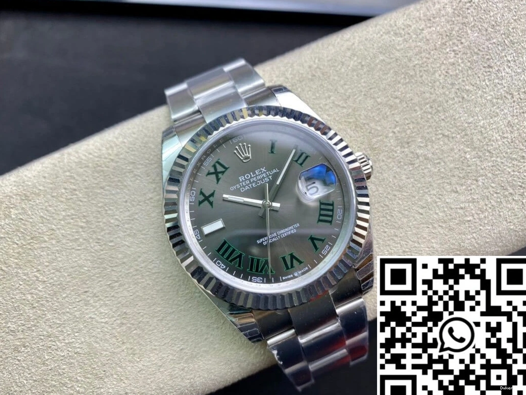 Grey Datejust M126334-0021 Dial Factory EW Rolex 0301